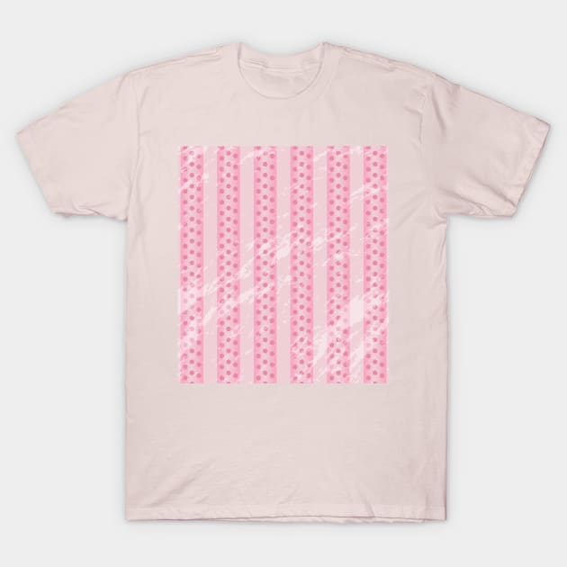 Pink Pattern or Spots on! T-Shirt by Evgenija.S